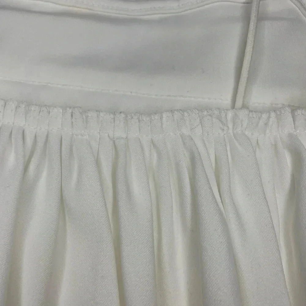 3 FOR $15 Zara White Ruffle Crop Top Size S - Picture 6 of 7